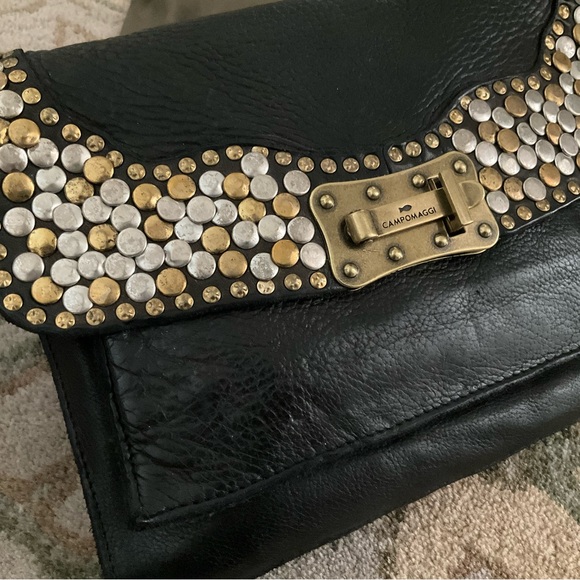 Campomaggi Leather Bag Clutch or Crossbody - Picture 9 of 13